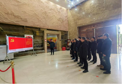 【学习“二十大”】金沙威尼斯欢乐娱人城开展“奋进新征程 献礼党代会”主题党日活动